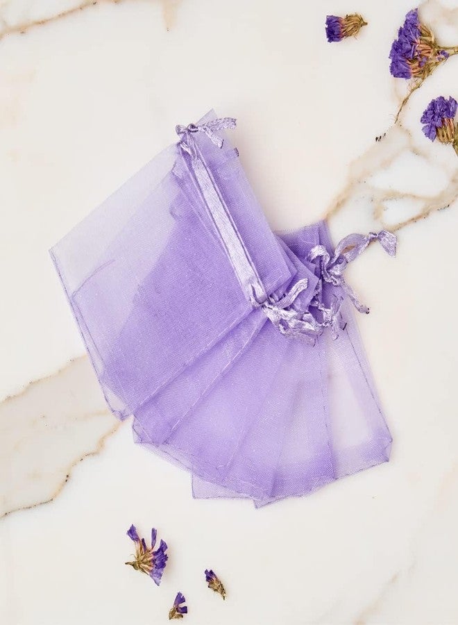 FACATH 2x3 Inch Organza Bags Purple Small Gift Bag Small Jewelry Pouches Sheer, Elegant & Versatile for Gifts, Jewelry & Storage - Image 5